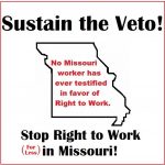 Missouri Right To Work Veto