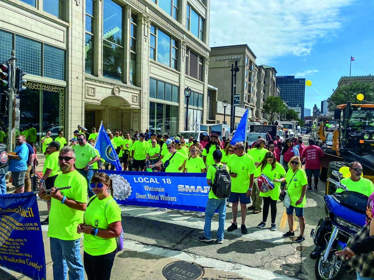 Local 18 members represent SMART at Laborfest 2022 SMART Union