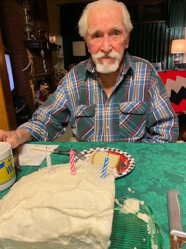 Local 12 member William Greiner on his birthday