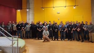 Attendees of the SMART Education Department's Organizing I class